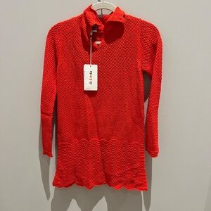 NWT Red knit dress